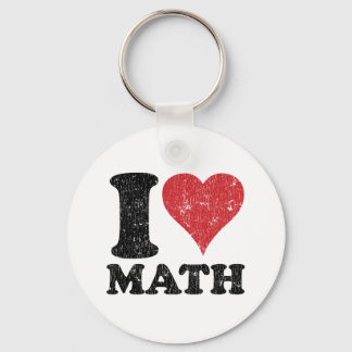 Porte-clés J'aime les maths