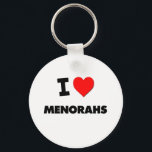 Porte-clés J'aime les menorahs<br><div class="desc">Utilisez l'outil de recherche de mon magasin pour trouver d'autres marchandises Menorahs. I Love Menorahs produits disponibles sur les chemises, sweatshirts, chemises pour enfants, onsies pour bébé, autocollants, magnets, et bien plus encore les vêtements Menorahs entièrement personnalisables à vos spécifications. Si vous aimez ce que vous voyez, s'il vous plaît...</div>