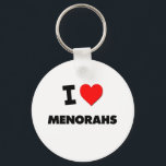 Porte-clés J'aime les menorahs<br><div class="desc">Utilisez l'outil de recherche de mon magasin pour trouver d'autres marchandises Menorahs. I Love Menorahs produits disponibles sur les chemises, sweatshirts, chemises pour enfants, onsies pour bébé, autocollants, magnets, et bien plus encore les vêtements Menorahs entièrement personnalisables à vos spécifications. Si vous aimez ce que vous voyez, s'il vous plaît...</div>