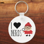 Porte-clés J'Aime Les Nerds (Recto)