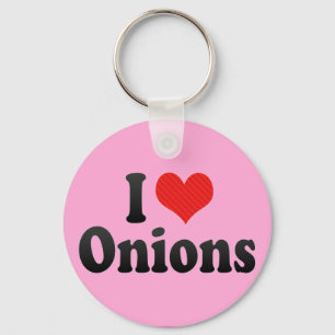 Porte-clés J'Aime Les Oignons