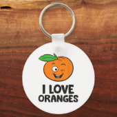 Porte-clés J'Aime Les Oranges _1 (Recto)