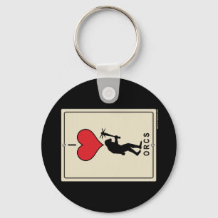 Porte-clés J'Aime Les Orcs