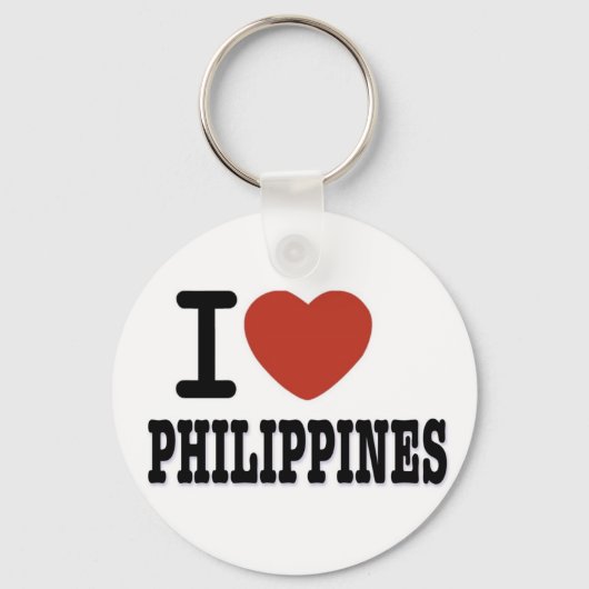 PORTE-CLÉS J'AIME LES PHILIPPINES (Recto)