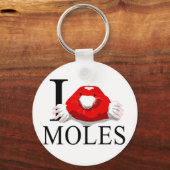 Porte-clés J'aime les Porte - clés de Moles (Recto)