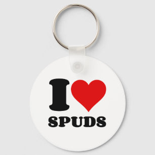 PORTE-CLÉS J'AIME LES SPUDS