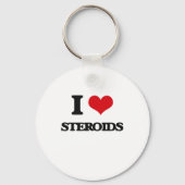 Porte-clés J'aime les stéroïdes (Recto)
