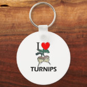 Porte-clés J'Aime Les Turnips (Recto)