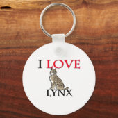 Porte-clés J'Aime Lynx (Recto)