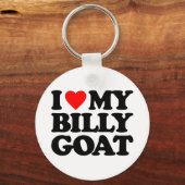 PORTE-CLÉS J'AIME MA CHÈQUE BILLY (Recto)