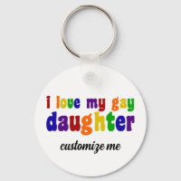 J'Aime Ma Fille Gay Fier Maman LGBTQ Personnalisée