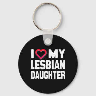Porte-clés J'aime ma fille lesbienne
