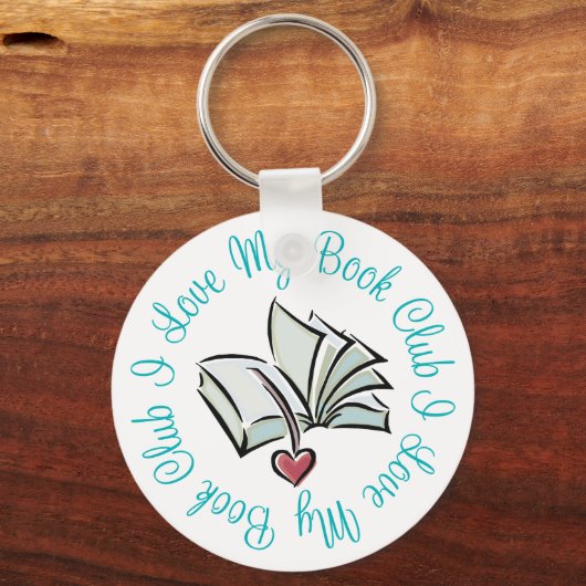 Porte-clés J'Aime Ma Librairie (Recto)