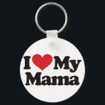Porte-clés J'aime ma mère<br><div class="desc">J'Aime Ma Maman. Dites-le fort et portez-le fier. J'ai placé ce design sur une variété de produits qui vont des t-shirts aux tasses. C’est une excellente façon de montrer votre appréciation et votre amour pour votre mère. Ainsi, ils font de grands cadeaux à donner comme la journée de la mère....</div>