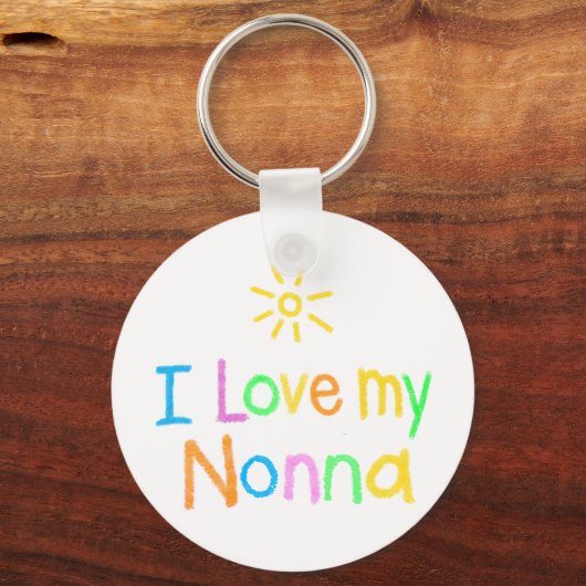 Porte-clés J'Aime Ma Nonne (Recto)