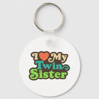Porte-clés J'Aime Ma Soeur Twin