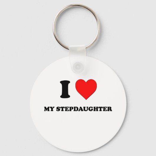 Porte-clés J'aime ma Stepgirl (Recto)