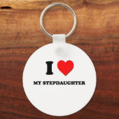 Porte-clés J'aime ma Stepgirl (Recto)