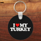 PORTE-CLÉS J'AIME MA TURQUIE (Recto)