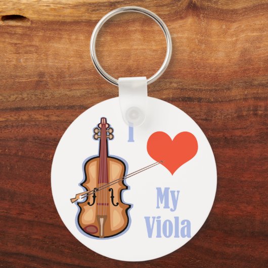 Porte-clés J'Aime Ma Viola (Recto)