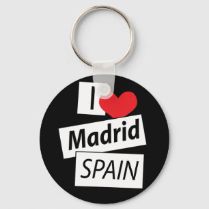 Porte-clés J'aime Madrid Espagne