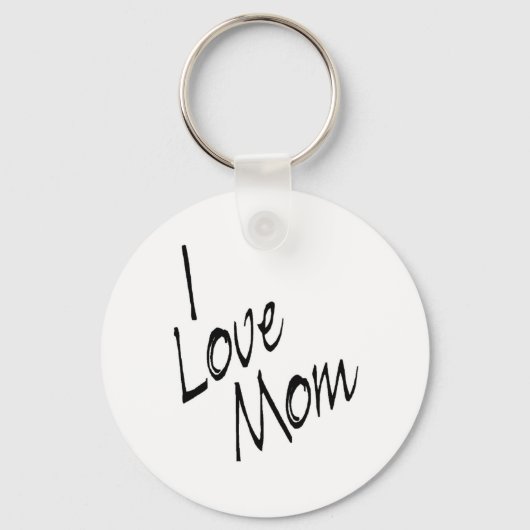 Porte-clés J'aime maman (Recto)