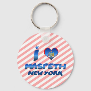 Porte-clés J'aime Maspeth, New York