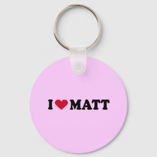 PORTE-CLÉS J'AIME MATT