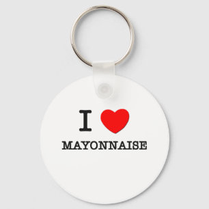 Porte-clés J'aime Mayonnaise