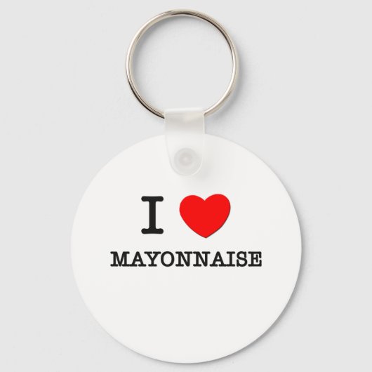 Porte-clés J'aime Mayonnaise (Recto)