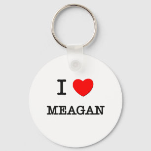 Porte-clés J'aime Meagan