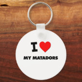 Porte-clés J'Aime Mes Matadors (Recto)