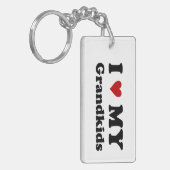 Porte-clés J'Aime Mes Petits-Enfants (Devant gauche)