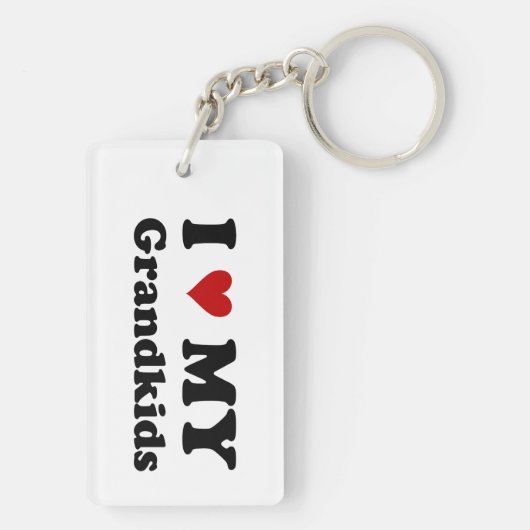 Porte-clés J'Aime Mes Petits-Enfants (Dos)