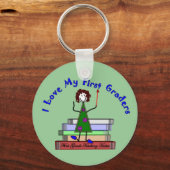 Porte-clés J'Aime Mes Premiers Graders - Cadeaux Enseignants (Recto)