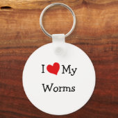 Porte-clés J'Aime Mes vers (Recto)