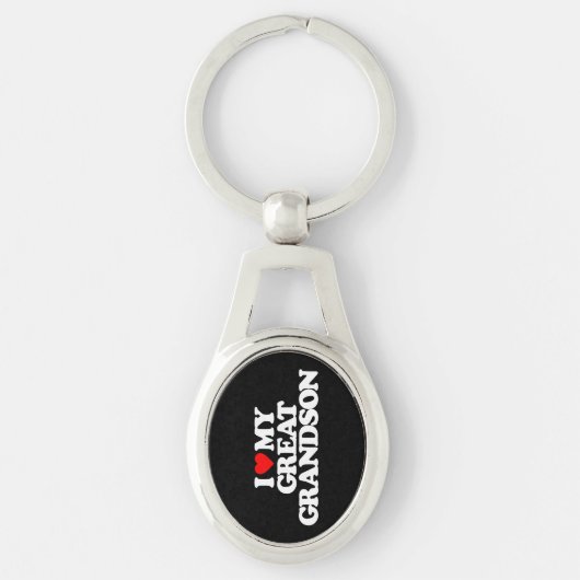 PORTE-CLÉS J'AIME MON ARRIÈRE-PETIT-FILS (Devant)