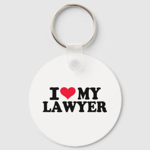 Porte-clés J'aime mon avocat