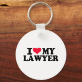 Porte-clés J'aime mon avocat (Recto)