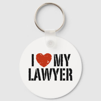 Porte-clés J'aime mon avocat
