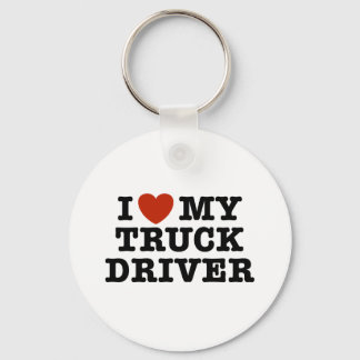Porte-clés J'Aime Mon Conducteur De Camion