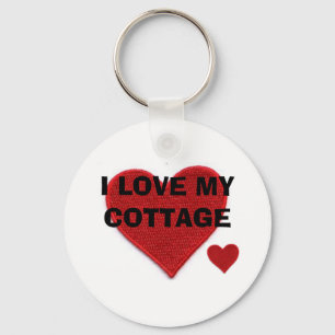 PORTE-CLÉS J'AIME MON COTTAGE