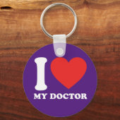 Porte-clés J'Aime Mon Docteur (Recto)