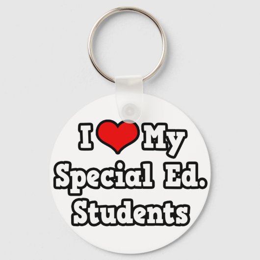 Porte-clés J'Aime Mon Ed Spécial. Étudiants (Recto)
