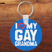 Porte-clés J'AIME MON GAY GRANDMA - -.png (Recto)