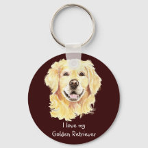 J'aime mon Golden Retriever, chien, animal de comp