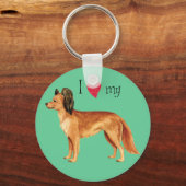 Porte-clés J'aime mon jouet russe (Recto)