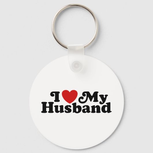 Porte-clés J'Aime Mon Mari (Recto)