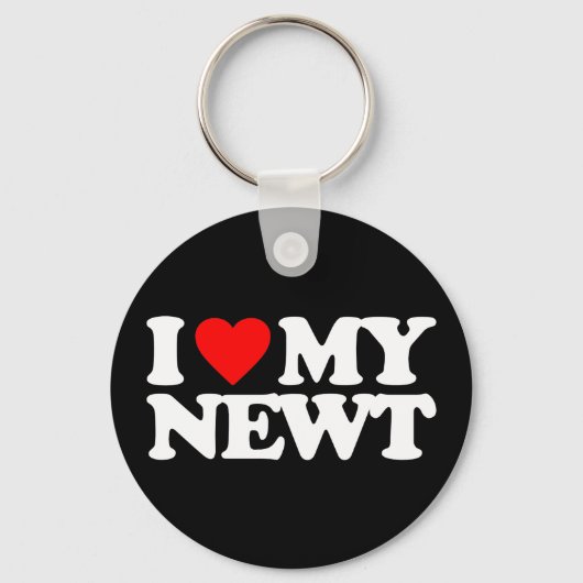 PORTE-CLÉS J'AIME MON NEWT (Recto)