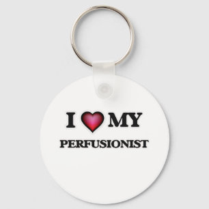 Porte-clés J'aime mon Perfusionist